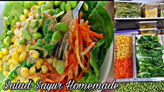 Salad Sayur Enak dan Bergizi | Ide Makan Sehat | Salad Sayur Homemade