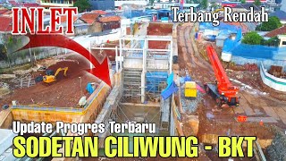 Terbang Rendah Di Progres Pembangunan Sodetan Kali Ciliwung (INLET) - Kampung Melayu