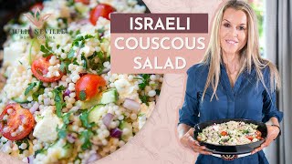 ISRAELI COUSCOUS SALAD by Home Cooking with Julie Neville