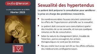 Sexualité des hypertendus - Pr Xavier Girerd