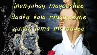 somali lyrics-song-(MUUQ DHEER)  by ABDI FATAH YARE