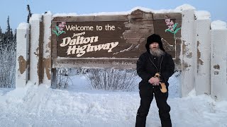 Coldest hike of my entire life!  (Dalton Highway, Alaska) -42° below zero