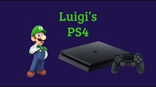 Mario Plush Adventures: Luigi's PS4!