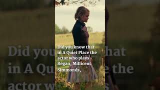 A Quiet Place Interesting Fact