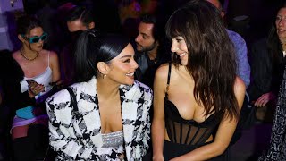 Vanessa Hudgens at Versace Fashion Show during MFW (September 23, 2022)