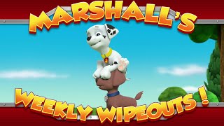 Marshall's Weekly Wipeouts! (Season 2 - Pups Bark with Dinosaurs)