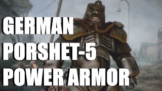 Fallout 4 Mod Review - German Porshet-5 Power Armor