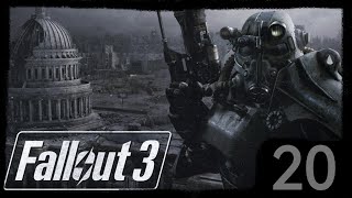 Fallout 3 Gameplay #20 - Liczba mych śmierci rośnie, czyli wojna z Enklawą