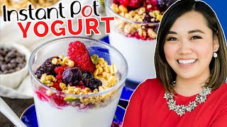 How to Make Instant Pot Yogurt (Small or Large Batch!)