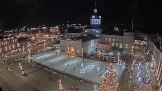 Skating at Springer Market Square of Kingston city