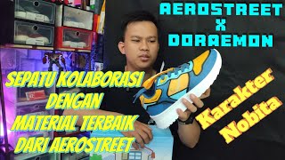 Ini Kolaborasi Aerostreet Dengan Material Terbaik Sejauh Ini ∫ Review Aerostreet x Doraemon 'Nobita'