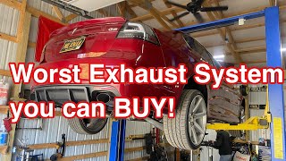 How to fix your cheap Exhaust, Dont Buy!