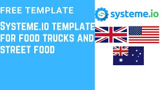 Systeme.io template for food trucks and street food