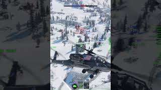 Air to air kill with a helictopter