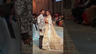 Love birds #deepikapadukone #ranveersingh at #manishmalhotra show in mumbai