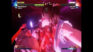 SFVAE Daigo Umehara Kage TURNS MONSTER DEVIL KILLING vs Matsu Sakura DEFEND SKILLS UPGRADED