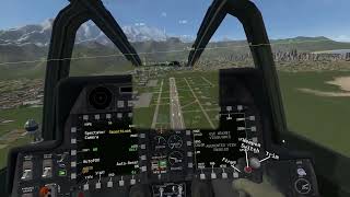 VTOL VR Helicopter Autorotation Landing