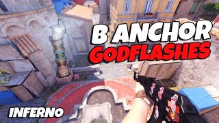 INFERNO B DEFENCE! CT SOLO FLASHBANG #CS2 #cs2gameplay #cs2guide