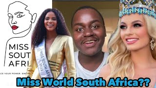 Miss South Africa Drops Miss World | Miss World South Africa Emerges ? #MissSouthAfrica #MissWorld