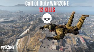 Call of Duty WARZONE: 12 Kills Win CLUTCH!!!