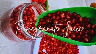 Pomegranate Juice Season