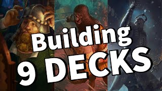 Come Build Gwent Decks With Me! #gwent