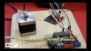 How to use A4988/DRV8825 stepper motor drive control board