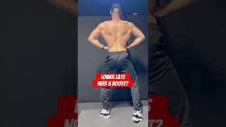 If the lower part of your lats suck, you need to try this exercise!