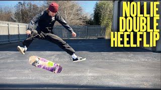 TRICK CHALLENGE / Nollie Double Heelflip