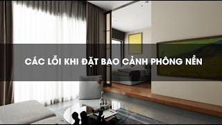 CÁC LỖI KHI THIẾT LẬP BAO CẢNH PHÔNG NỀN - CEOTIC PANORAMA BACKGROUND