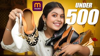 5 BEST Meesho Sandals/Juttis Under 500🔥Meesho Footwear Haul Review 2024 By Priya Pandey