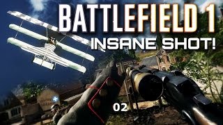 Battlefield 1 Perfect Sniper Shot on Pilots / Perfekter Sniper Schuss auf Pilot #02 (Eroberung)