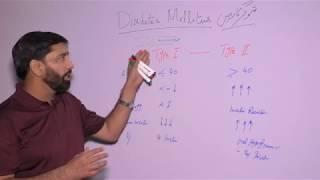 شوگر یا ذیابیطس کی بیماری کی اقسام  , Diabetes Mellitus and its Types