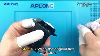 APLONG Crack Battery Original Flex Installation Steps for iPhone 12 Mini