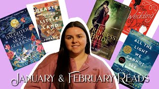 What I read in January and February | Beast of a Little Land, Daughter of the Moon Goddess, and etc.