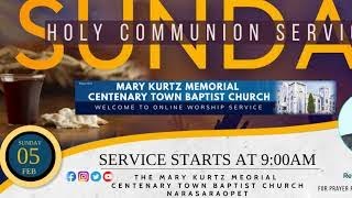 Mary Kurtz Memorial Centenary Town Baptist Church's Live broadcast Test