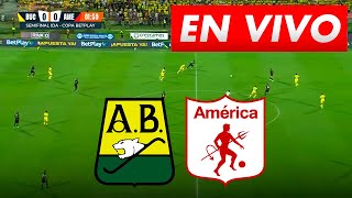 🔴 BUCARAMANGA VS AMERICA - PARTIDO DE HOY EN VIVO - SEMIFINAL IDA - COPA BETPLAY 2024