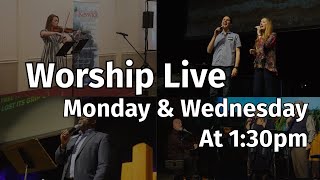 Join our LIVE Praise & Worship today with our Keswick Staff