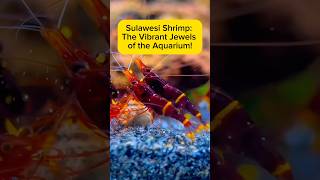 Sulawesi Shrimp: The Vibrant Jewels of the Aquarium! AquaVerse #sulawesishrimp #shrimptank #shorts