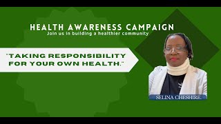 Taking Responsibility of Your Own Health."