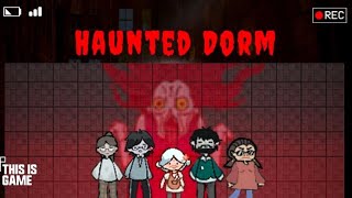 Mencoba Bermain Game Setan Yang Viral || Haunted Dorm