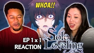 THIS IS HOW IT BEGINS?! | *Solo Leveling* Ep 1 REACTION