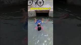 🔴 Pemancing Bubar !!! Umur segini emang lagi lucu-lucunya 😂 #funny #nature #play #lucu #bermain