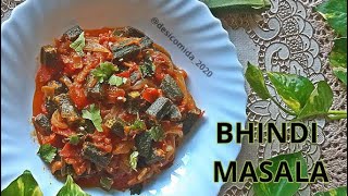 BHINDI MASALA CURRY| BHINDI DO PYAZA |بھنڈی مصالحہ | DELICIOUS AND EASY DESI RECIPE FOR BEGINNERS