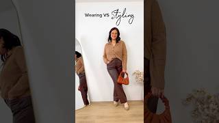 Wearing Vs styling OldNavy outfit