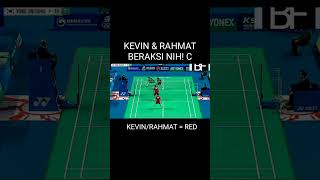 😱 TANGAN PETIR KEMBALI BERAKSI NIH! Kevin Sanjaya-Rahmat Hidayat vs Jin Yong-Dong Ju. Badminton3cc