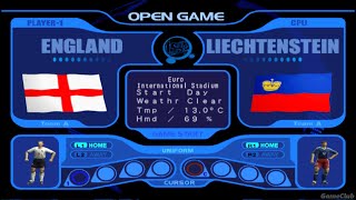 International Superstar Soccer - England VS Liechtenstein - Gameplay