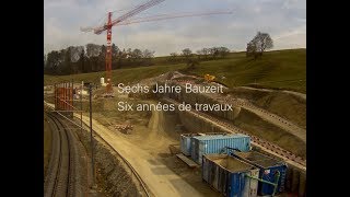 Sechs Jahre Bauzeit – nun ist der Rosshäuserntunnel fertig