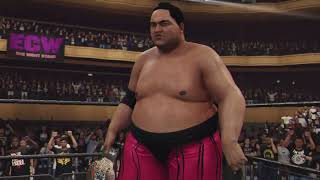 WWE2K24 CM PUNK VS YOKOZUNA