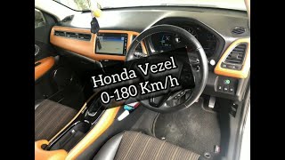 Honda Vezel Acceleration 0-180 Km/H